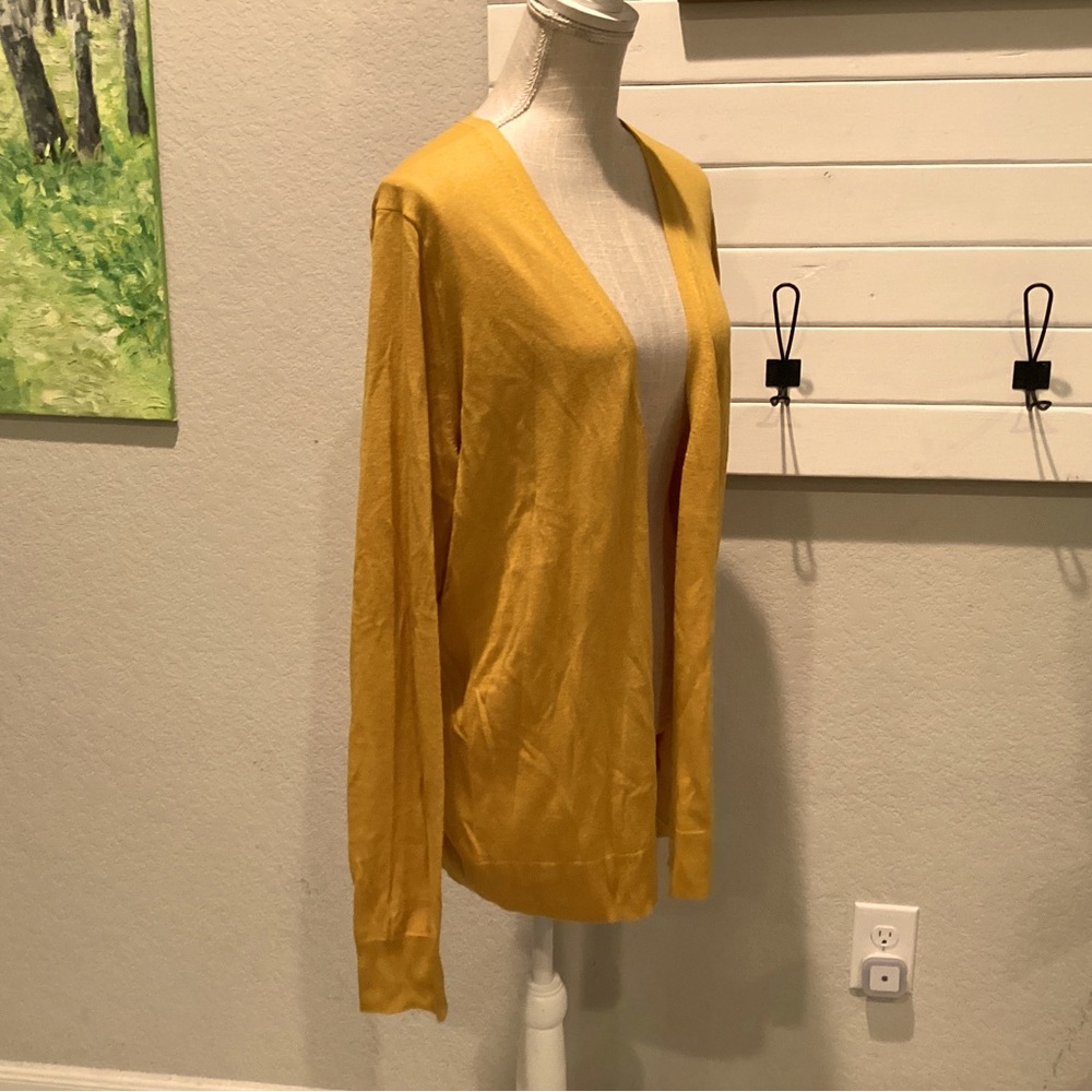 Maglia Yellow Button Down Cardigan